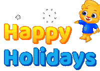 Happy Holidays Happy Holidays Everybody Sticker