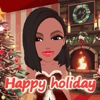 Happy Holidays Lignon GIF