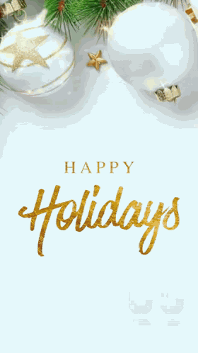 Happy Holidays Merry Christmas GIF