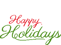 Happy Holidays Winter Joy Sticker