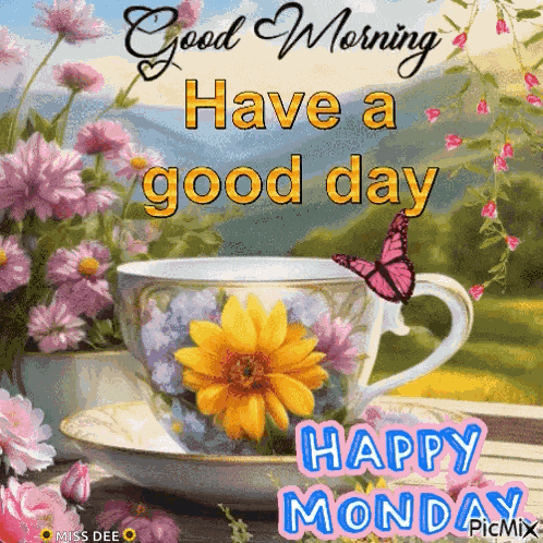 Happy Monday Good Monday Morning GIF