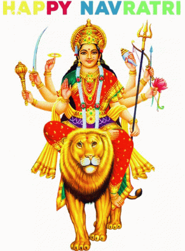 Happy Navratri हैप्पीनवरात्रि GIF