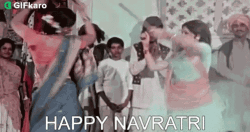 Happy Navratri Gifkaro GIF