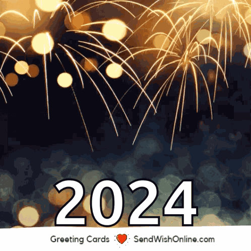 Happy New Year 2024 Happy New Year Eve GIF