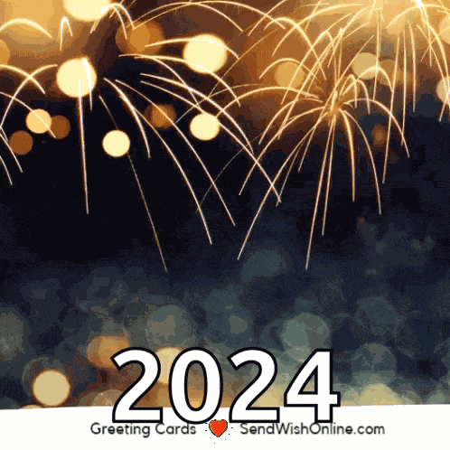 Happy New Year 2024 Happy New Year Eve GIF