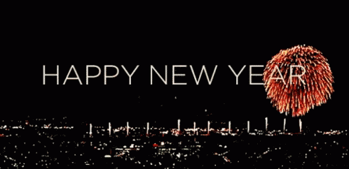 Happy New Year Celebration GIF