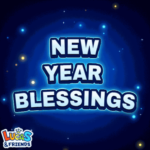 Happy New Year New Year Blessings GIF