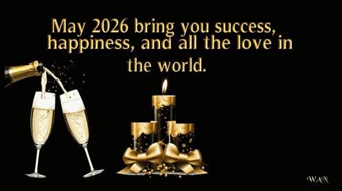 Happy New Year Seasons Greetings GIF
