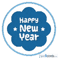 Happy New Year Theecards Sticker