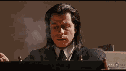 Happy Pulp Fiction GIF