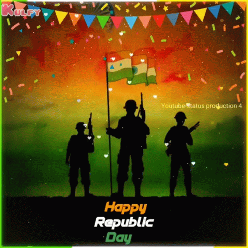 Happy Republic Day January26 GIF