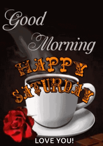 Happy Saturday Saturday Morning GIF