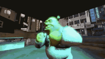 Happy Shrek GIF