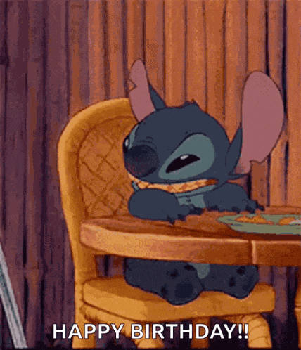 Happy Stitch GIF