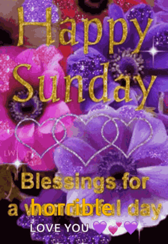 Happy Sunday Blessings GIF