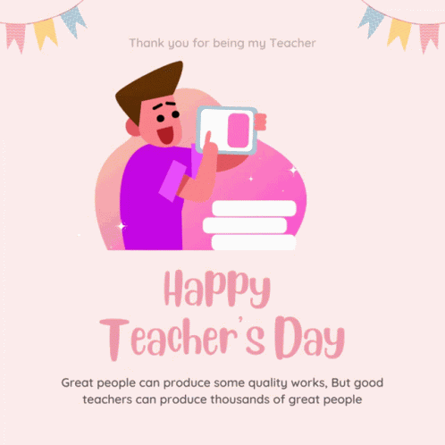 Happy Teachers Day Teachers GIF