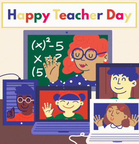 Happy Teachers Day World Teachers Day GIF