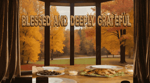 Happy Thanksgiving Blessed Thanksgiving GIF