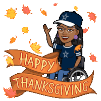 Happy Thanksgiving Blessings Sticker
