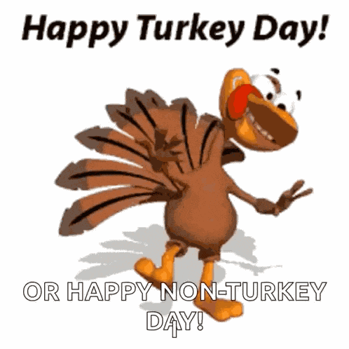 Happy Thanksgiving Happy Turkey Day GIF