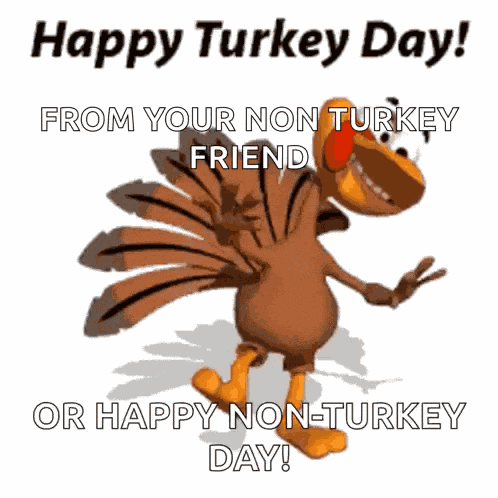 Happy Thanksgiving Happy Turkey Day GIF