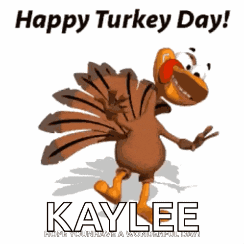 Happy Thanksgiving Happy Turkey Day GIF
