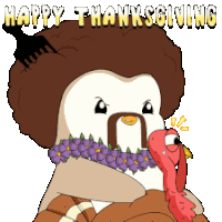 Happy Thanksgiving Thanksgiving Eve Sticker