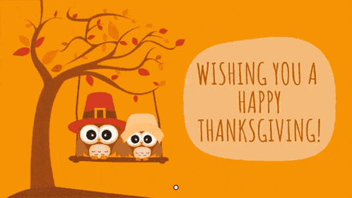 Happy Thanksgiving Week Greeting GIF