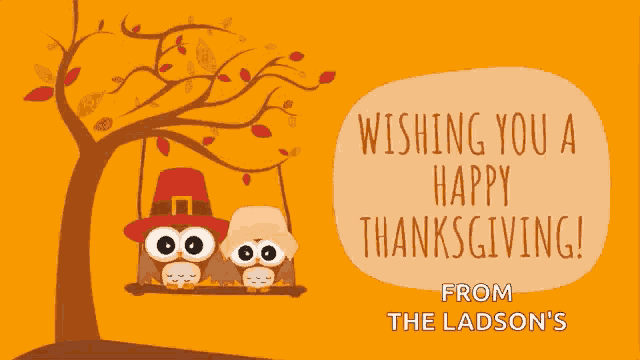 Happy Thanksgiving Week Greeting GIF