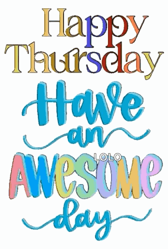 Happy Thursday Good Morning Happy Thursday GIF
