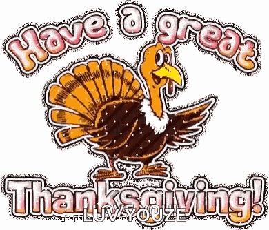 Happy Turkey GIF