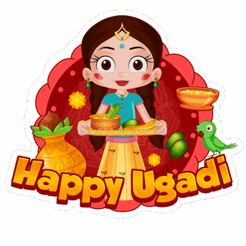 Happy Ugadi Chutki GIF