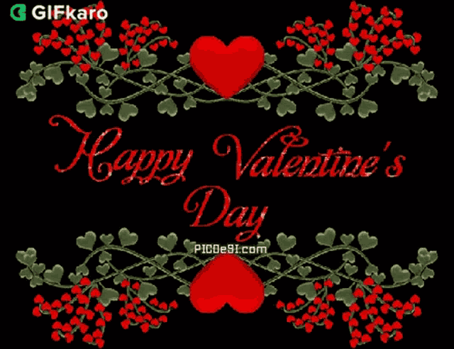 Happy Valentines Day Gifkaro GIF