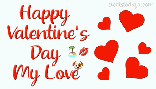Happy Valentines Day Heart GIF