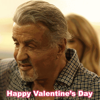 Happy Valentine'S Day Sylvester Stallone GIF