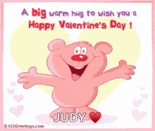 Happy Valentines Day Warm Hug GIF