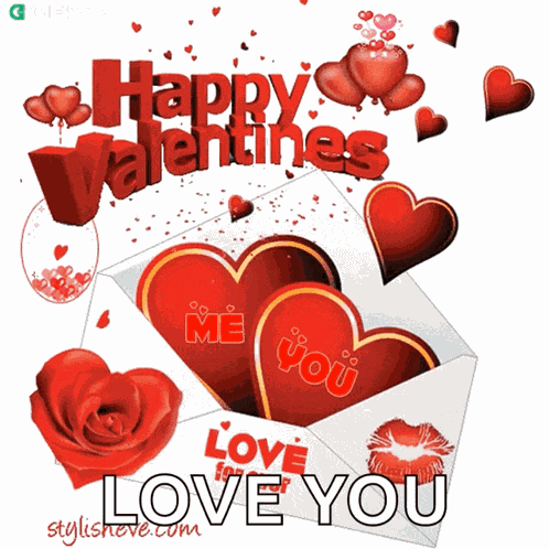 Happy Valentines Gifkaro GIF