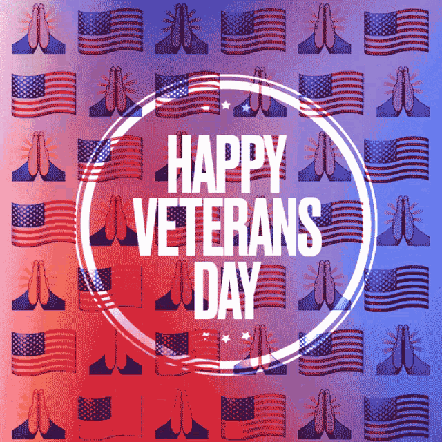 Happy Veterans Day Pray GIF