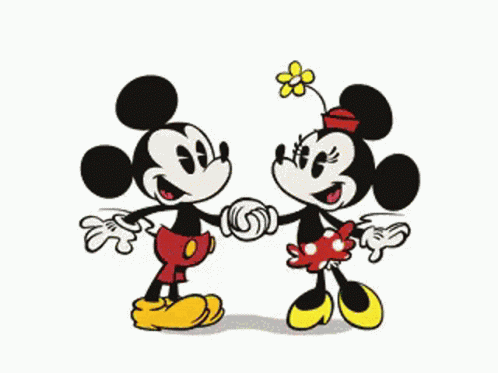 Happy Wedding Anniversary Minnie And Mickey Mouse GIF
