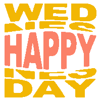 Happy Wednesday Wednesday Vibes Sticker