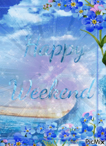 Happy Weekend Greetings GIF