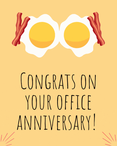 Happy Work Anniversary GIF