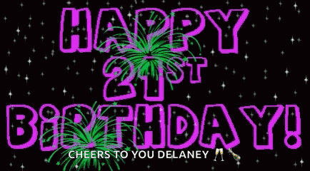 Happy21st Birthday Happy Birthday GIF