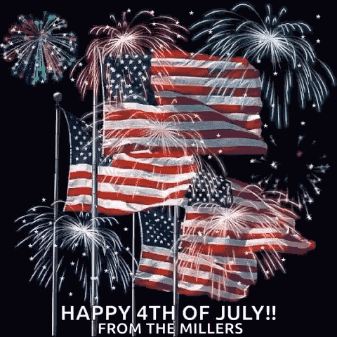 Happy4th Of July Fireworks GIF