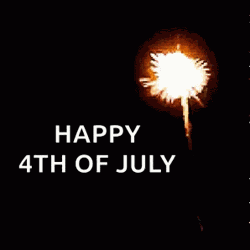 Happy4th Of July Fireworks GIF