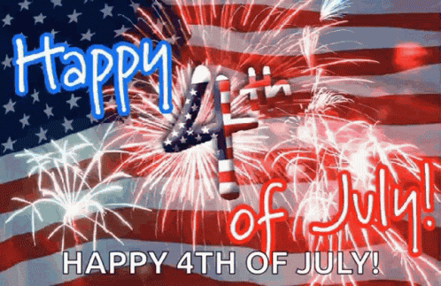 Happy4th Of July Fireworks GIF