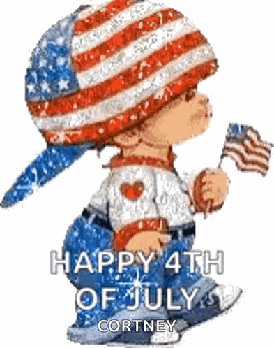 Happy4th Of July Sparkle GIF
