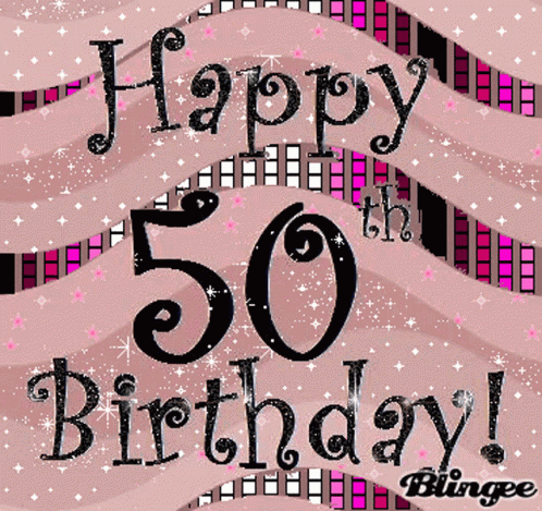 Happy50th Birthday Happy Birthday GIF