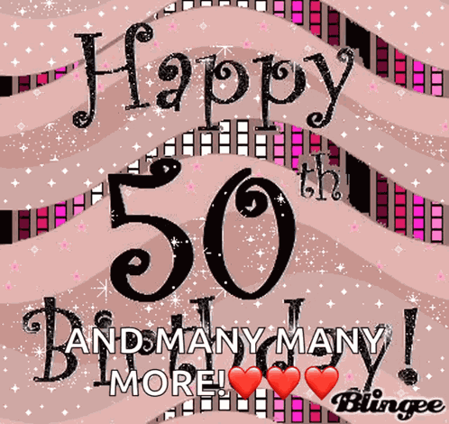 Happy50th Birthday Happy Birthday GIF