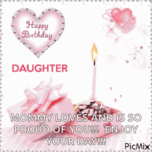 Happybirthday Daughter GIF